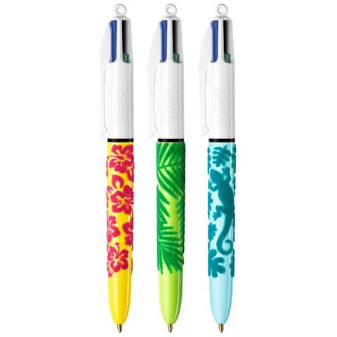 992579 penna a sfera Penna a sfera retrattile a clip 3 pz - Foto 1