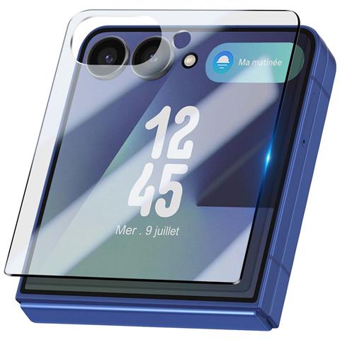 Vetro Temperato Per Protezione Schermo Esterno Galaxy Z Flip 7 5g Ultra Resistente - Foto 1