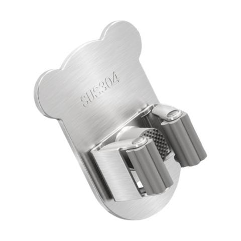 Supporto Per Mocio Adesivo Da Parete, Gancio Per Scopa In Acciaio Inossidabile - Foto 2