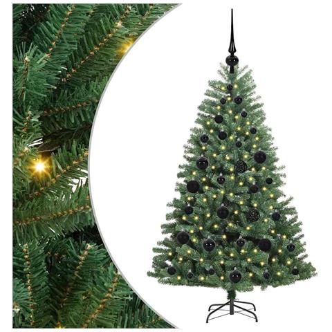 Albero di Natale Artificiale con Rami Pieghevoli Verde 120 cm - Foto 1