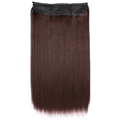 Parrucca Coda Di Cavallo Lunga Liscia - Estensione Capelli In Fibra Ad Alta Temperatura Winered - Foto 2