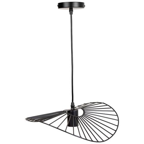 Plafoniera In Metallo Nero 37x31x90h - Foto 1