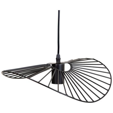 Plafoniera In Metallo Nero 37x31x90h - Foto 5