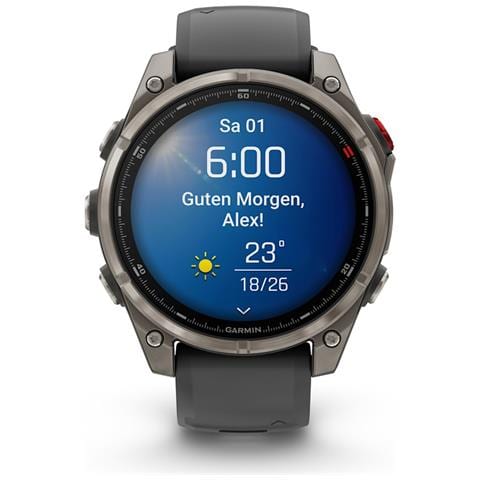 fenix 8 Pro 3,56 cm (1.4") AMOLED 47 mm Digitale 454 x 454 Pixel Touch screen Grafite, Titanio Wi-Fi GPS (satellitare) - Foto 13