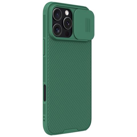 Cover per iPhone 16 Pro Max - TPU+PC, Verde, MagSafe - Foto 4