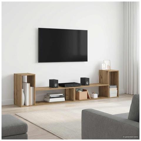 Mobile TV 100 x 30 x 50 cm Rovere Artigianale - Foto 2
