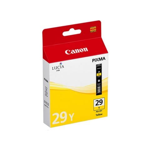 PGI-29Y Cartuccia Ink Originale Gialla per Canon PIXMa PRO-1 Capacità 1420 Pagine - Foto 2
