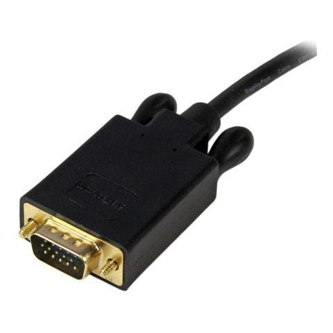 Cavo convertitore adattatore DisplayPort a VGA da 1,8 m - DP a VGA 1920x1200 - Nero - Foto 2