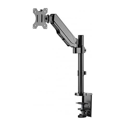 ICA-LCD 515B - Supporto da Scrivania per Monitor 17-32'' con molla a gas nero - Foto 1