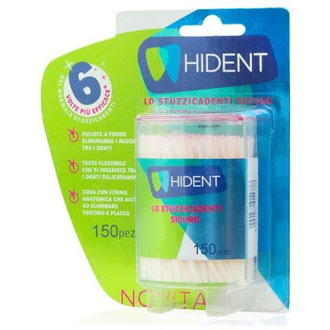 Hident Toothpicks Ergonomics And Insurance 150u - Stuzzicadenti - Foto 1