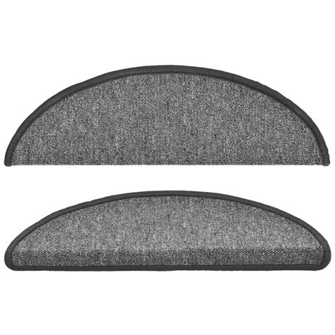 Tappetini Per Scale 15 Pz Grigio Scuro 56x17x3 Cm - Foto 2