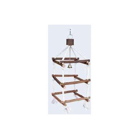 Natural Living Torre Con Corda Cm. 34 - Per Cocoriti E Canarini - Foto 1