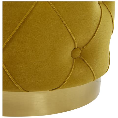 Set Di 2 Pouf Contenitore Color Senape Pueblo - Foto 16