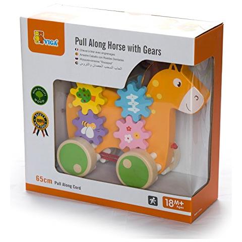 Nct 8275 - Tirare Giocattoli - Tirare Insieme Cavallo Con Contraccolpo - Foto 2