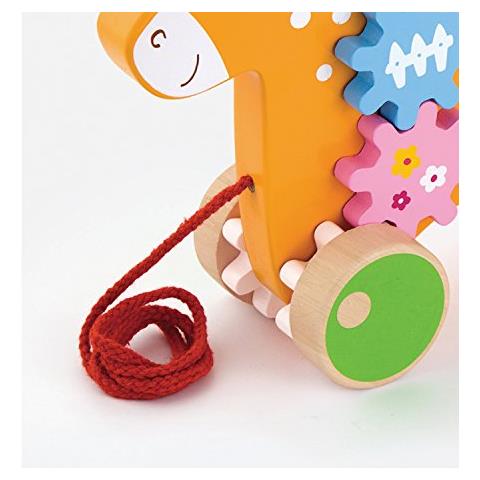 Nct 8275 - Tirare Giocattoli - Tirare Insieme Cavallo Con Contraccolpo - Foto 3