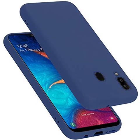 Custodia Compatibile Con Samsung Galaxy A20 / A30 / M10s In Liquid Blu - Coperchio Protettivo In Silicone Tpu Flessibile - Foto 1