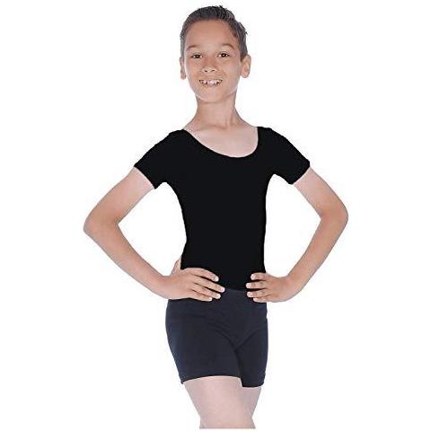 Di Adam Maniche Corte Mens Ragazzo Calzamaglia Nera Adulto Piccolo - Foto 1