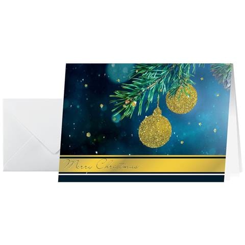 DS065 cartolina di auguri e condoglianze Biglietto di auguri standard Natale 10 pz - Foto 2