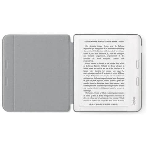 Custodia in Similpelle Basic SleepCover per e Reader Colore Grigio - Foto 4