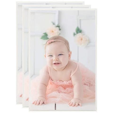 Cornici Foto Collage 3 pz per Tavolo Argento 13x18cm in MDF - Foto 1