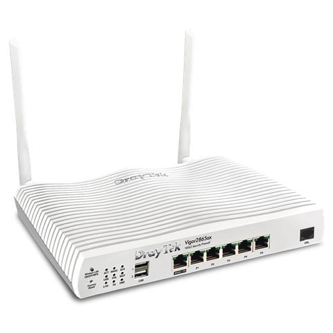 Vigor 2865ax router wireless Gigabit Ethernet Dual-band (2.4 GHz / 5 GHz) Bianco - Foto 1