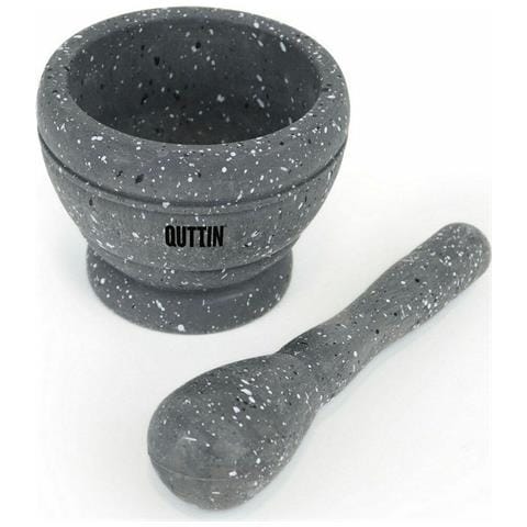 Mortaio Quttin Nero Plastica 11 X 9 Cm (12 Unità) - Foto 2