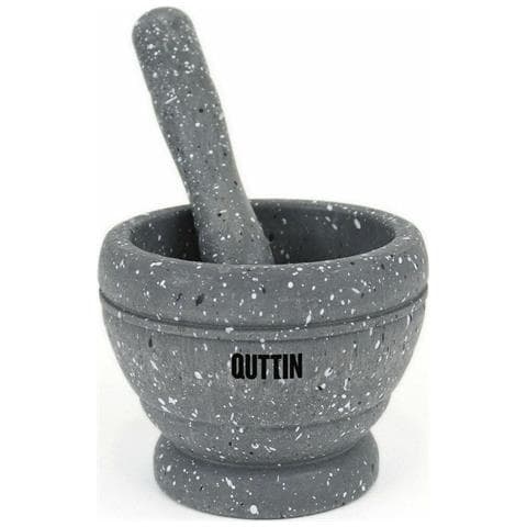 Mortaio Quttin Nero Plastica 11 X 9 Cm (12 Unità) - Foto 3