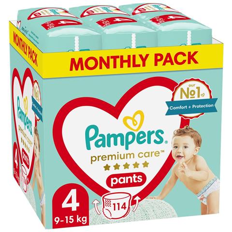 Pannolini Usa E Getta 9-15 Kg 4 (114 Unità) - Foto 1