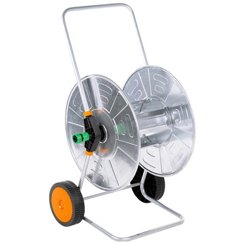 Carrello Avvolgitubo Per Tubo Flessibile 110 M 1/2"" O 80 M 3/4"" - Foto 1