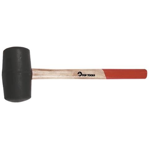 Martello In Gomma 60mm / 400g, Manico In Legno - Foto 1