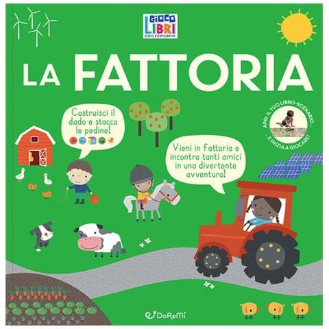 Dawn Machell - La fattoria. Giocolobri con scenario. Ediz. illustrata. Con scenario - Foto 1