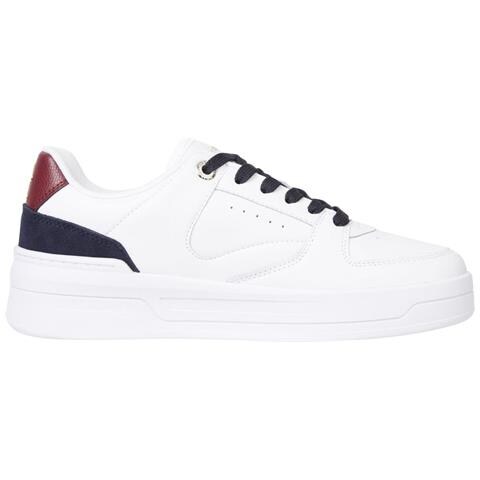 Basket Sneaker Sneakers Pelle Scarpe Donna Bianco Eu 36, Fw0fw06951 0k9 - Foto 3