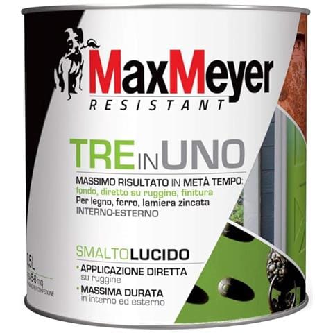 Smalto Antiruggine 3 In1 Marrone Lucido 500ml - Foto 1