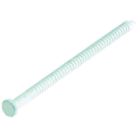 60 Gr - Chiodi Zigrinati In Acciaio Inox 1,8x38mm - Verniciati Colore Bianco - Foto 1