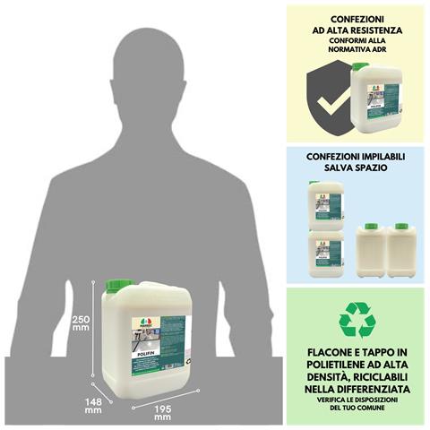 Polifin 5lt - Cera Metallizzata - Foto 3