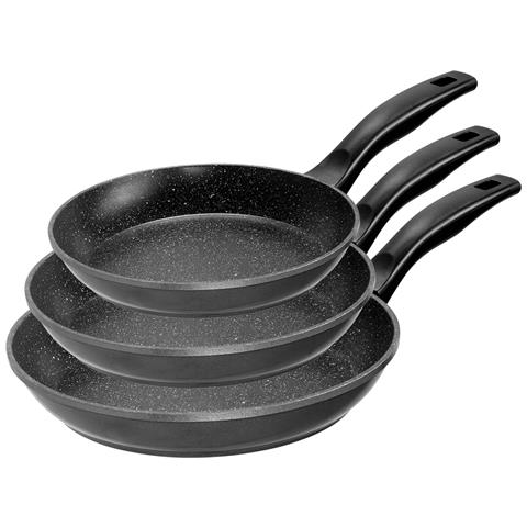 Set Di Padelle, 3 Pezzi, Anche Per Piani Cottura A Induzione - Foto 1