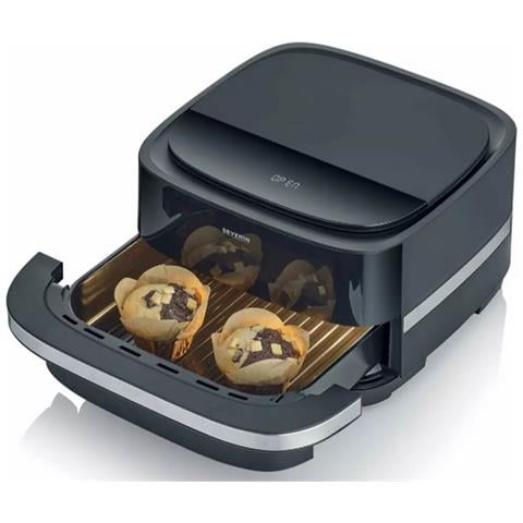 Friggitrice Ad Aria Nera Da 4 Litri E 2100 W - Fr2464 - Foto 3