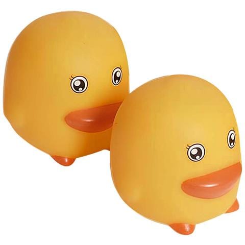 Confezione Di Giocattoli Da Bagno Da 3 Pezzi Anatre Galleggianti, Giallo - Foto 2