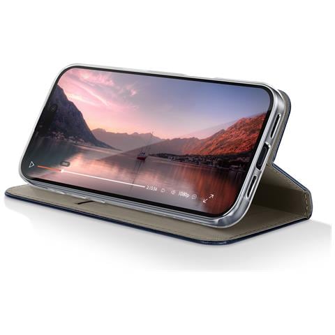 Custodia A Libro Per Iphone 17 Pro Max Con Portacarte E Funzione Di Supporto Video - Foto 5