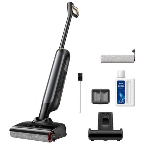 M10 Aspirapolvere a bastone 2 in 1 Batteria Secco e bagnato Senza sacchetto 0,7 L 300 W Nero 4 Ah - Foto 1