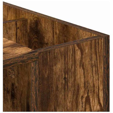 Scrivania Rovere fumé 109 x 50 x 78 cm Legno multistrato - Foto 9