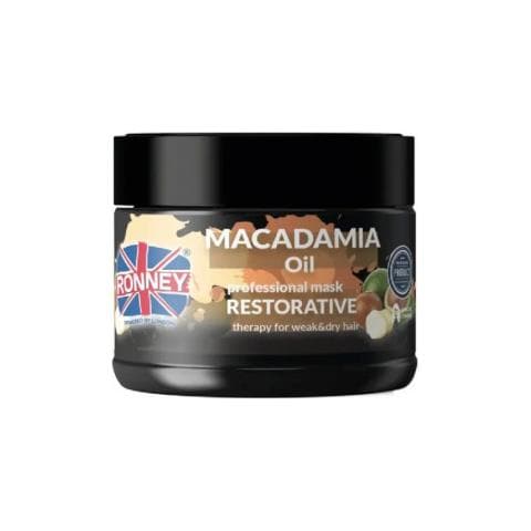 Maschera Ristrutturante Per Capelli Secchi 300 Ml, Macadamia Oil - Foto 1