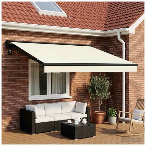 Telo di ricambio per tenda da sole Crema 450 × 300 cm - Foto 2