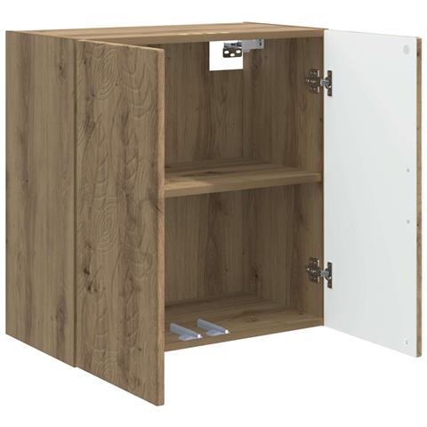 Mobiletto a muro Rovere Artigianale 59 x 31 x 60 cm - Foto 2