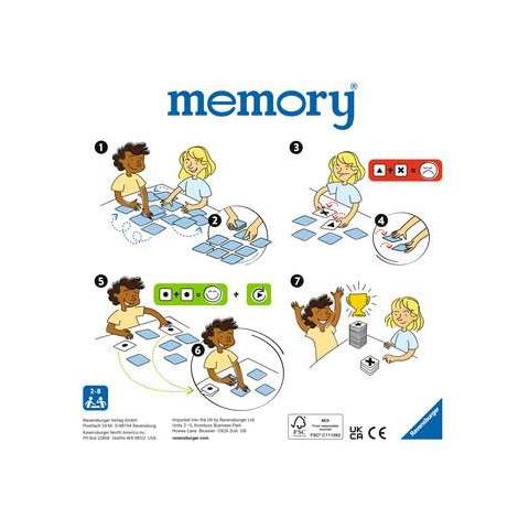 memory 020881 gioco da tavolo Carta da gioco Abbinamento - Foto 3
