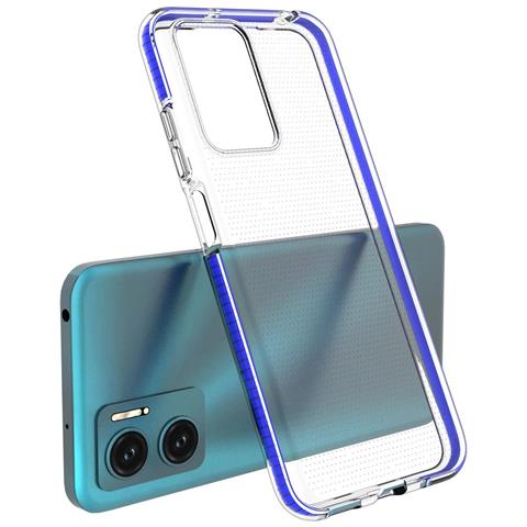Coperchio Primaverile Per Il Corpo, Custodia In Tpu Gelato Con Bordo Colorato, Progettata Per Xiaomi Redmi 10, Rosa Chiaro. - Foto 1