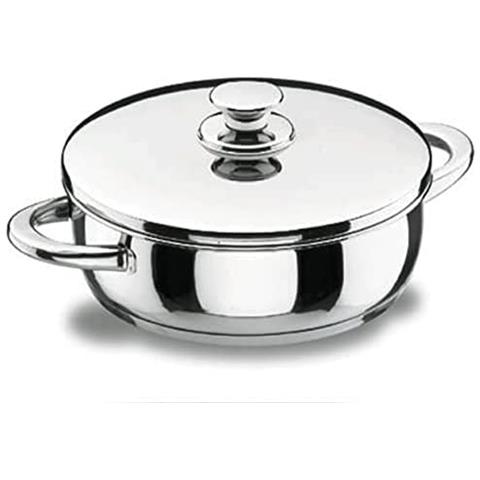 40628 - Teglia per torte Vitrocor da 28 cm in acciaio inox con coperchio - Foto 1