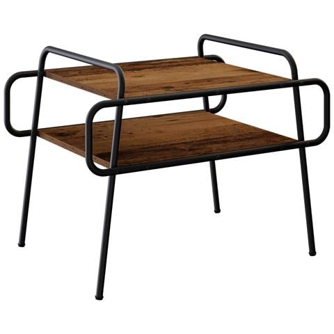 Tavolino da salotto Legno antico 70 x 50 x 51 cm - Foto 1