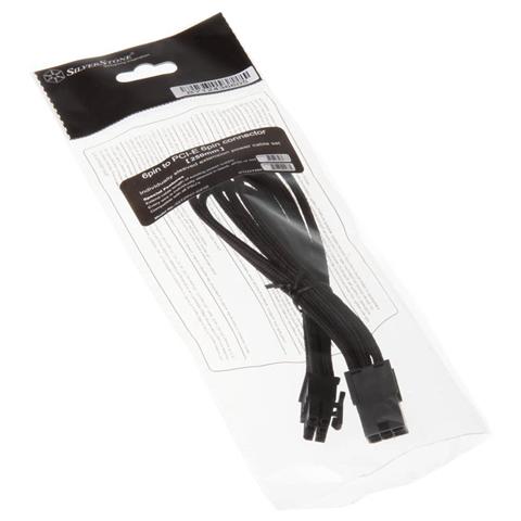 Adattatore PCIE-6pin to PCIE-6pin 250mm, Nero - Foto 3
