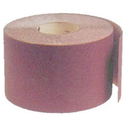 Carta Abrasiva Resinata al Corindone M28 H:120mm Grana 60 in Rotolo 50Mt Maurer